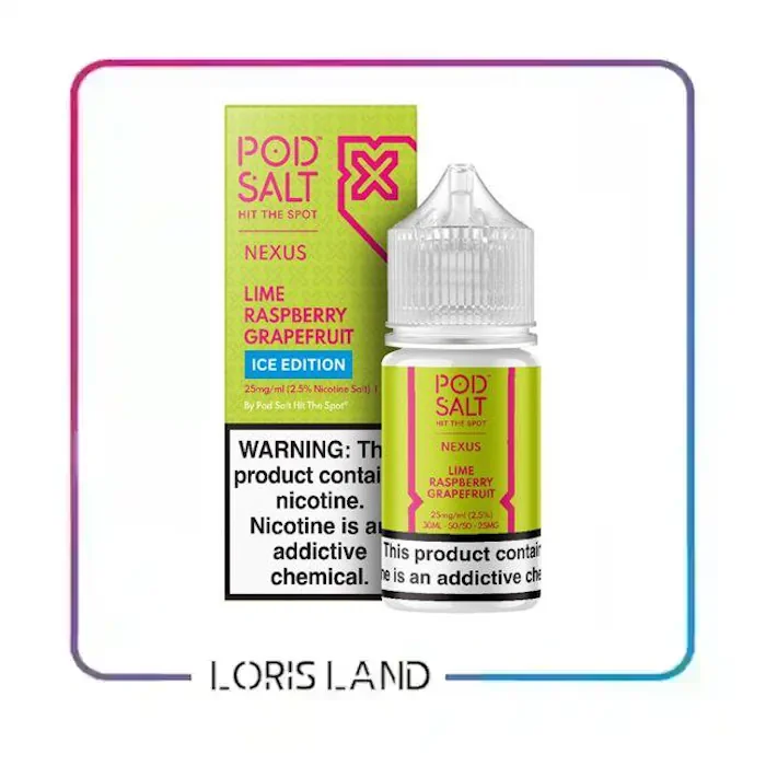 سالت لیمو رزبری گریپ فروت یخ پادسالت